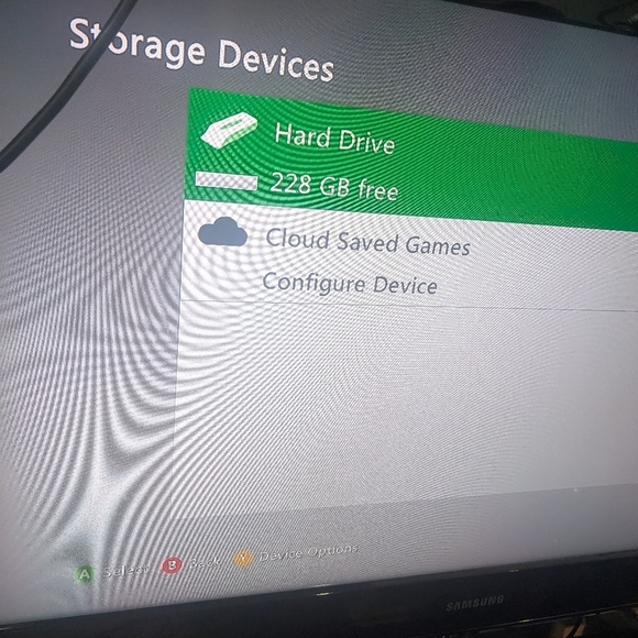 Xbox 360 Slim Model 1439 250GB Console with controller and cables - Tested - Picture 7 of 8